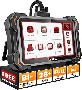 ANCEL DS500 Elite Bidirectional Scan Tool, 28+ Resets, Full System